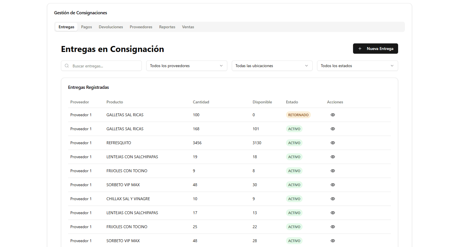Módulo de Reportes - FireNest POS